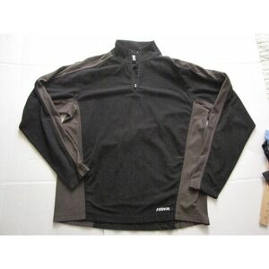 Hind Thermal Shirt Mens Large Black Henley Long Sleeve Colorblock Canada